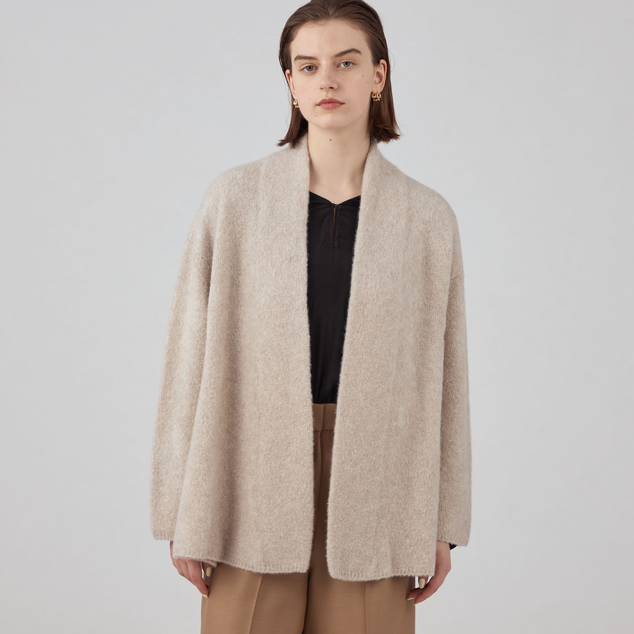 Cashmere Collection フレアカーディガン｜トゥモローランド 公式通販