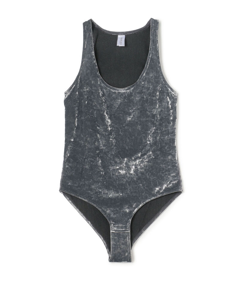 SIMONE WILD HAMMERED VELVET ボディスーツ