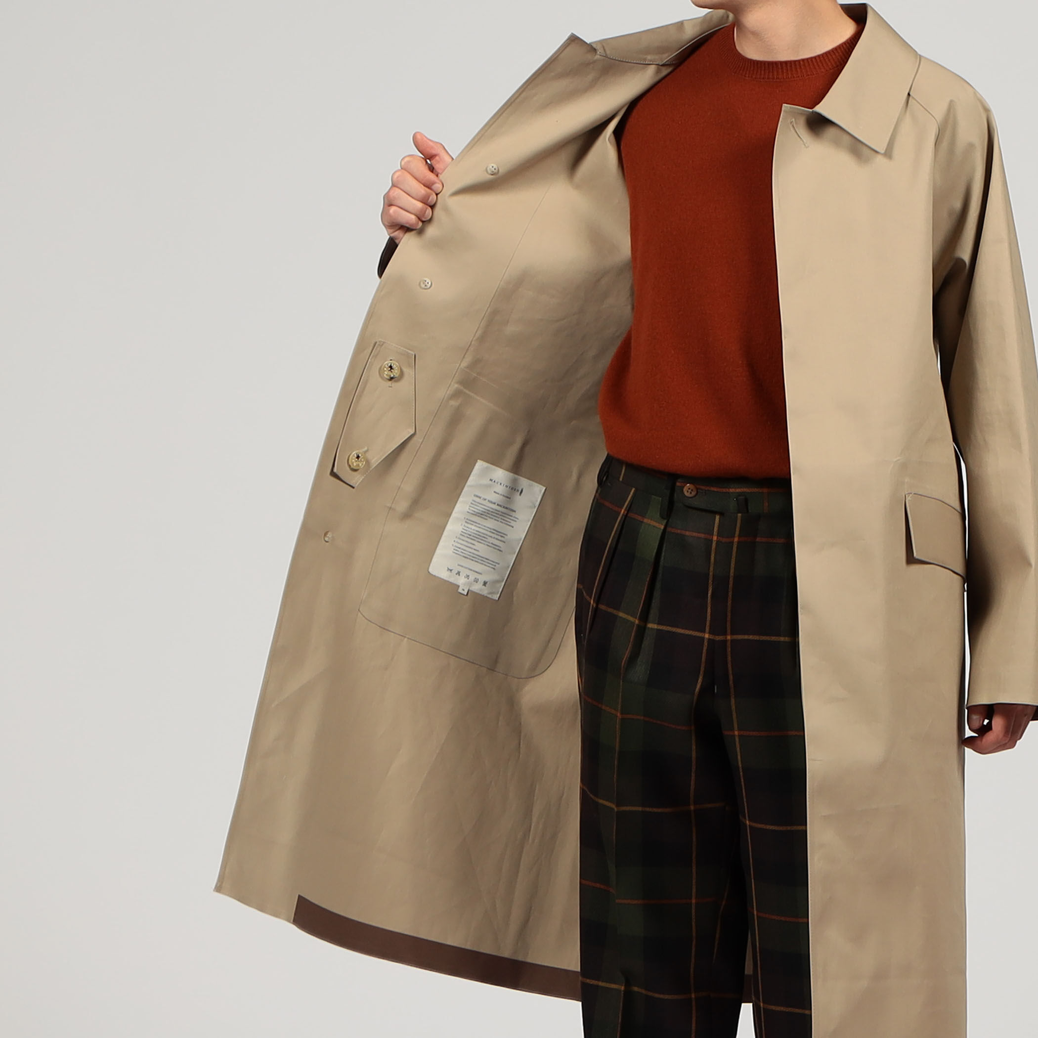 MACKINTOSHPHYLOSOPHY　ボンディングクロス　ライディングコート 雑誌Begin特別企画 【コート パーフェクト ブック】 VOL.1 ニュー