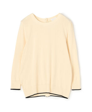 コンパクトツイスト バックオープンTシャツ