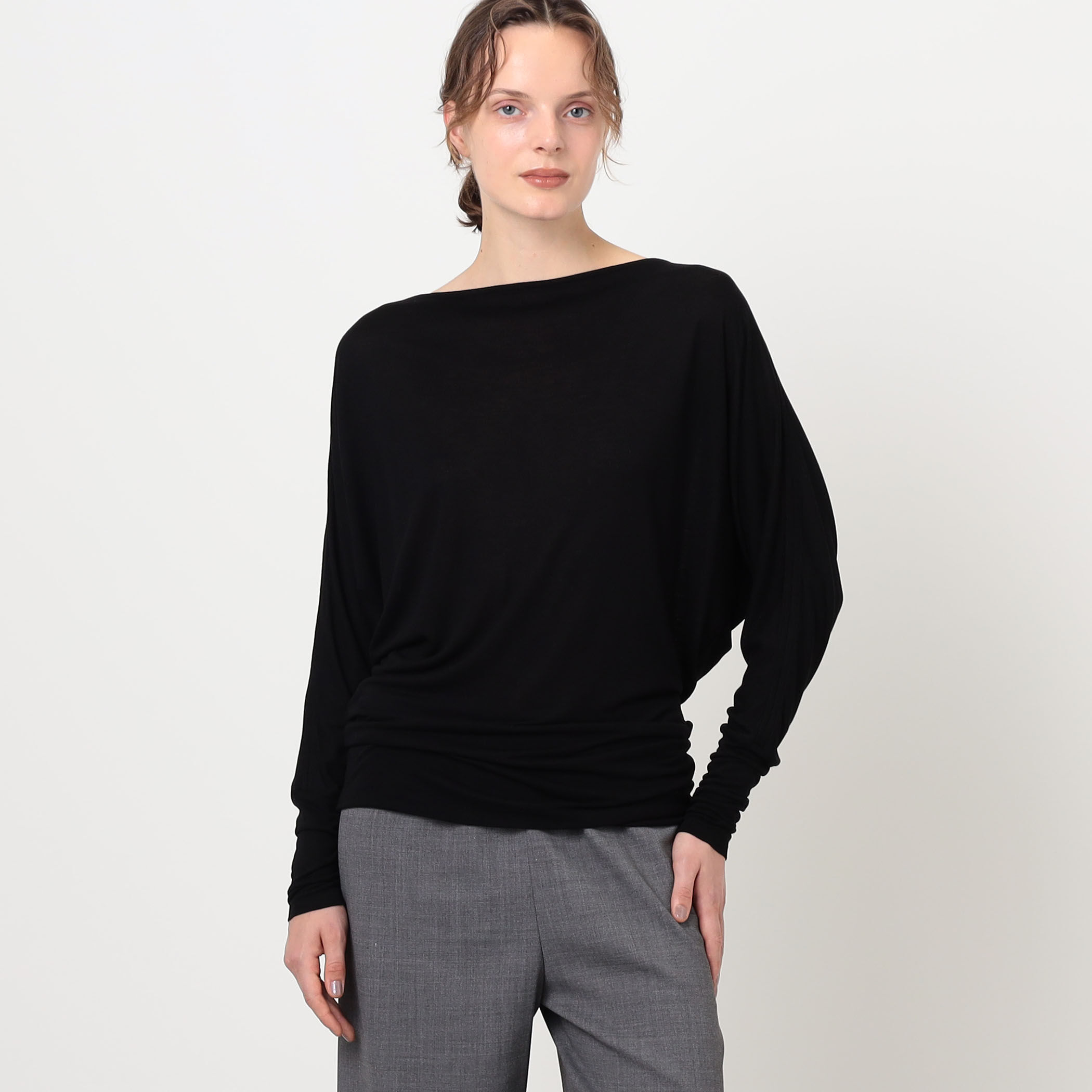 TOTEME Boatneck jersey ボートネックプルオーバー｜トゥモローランド