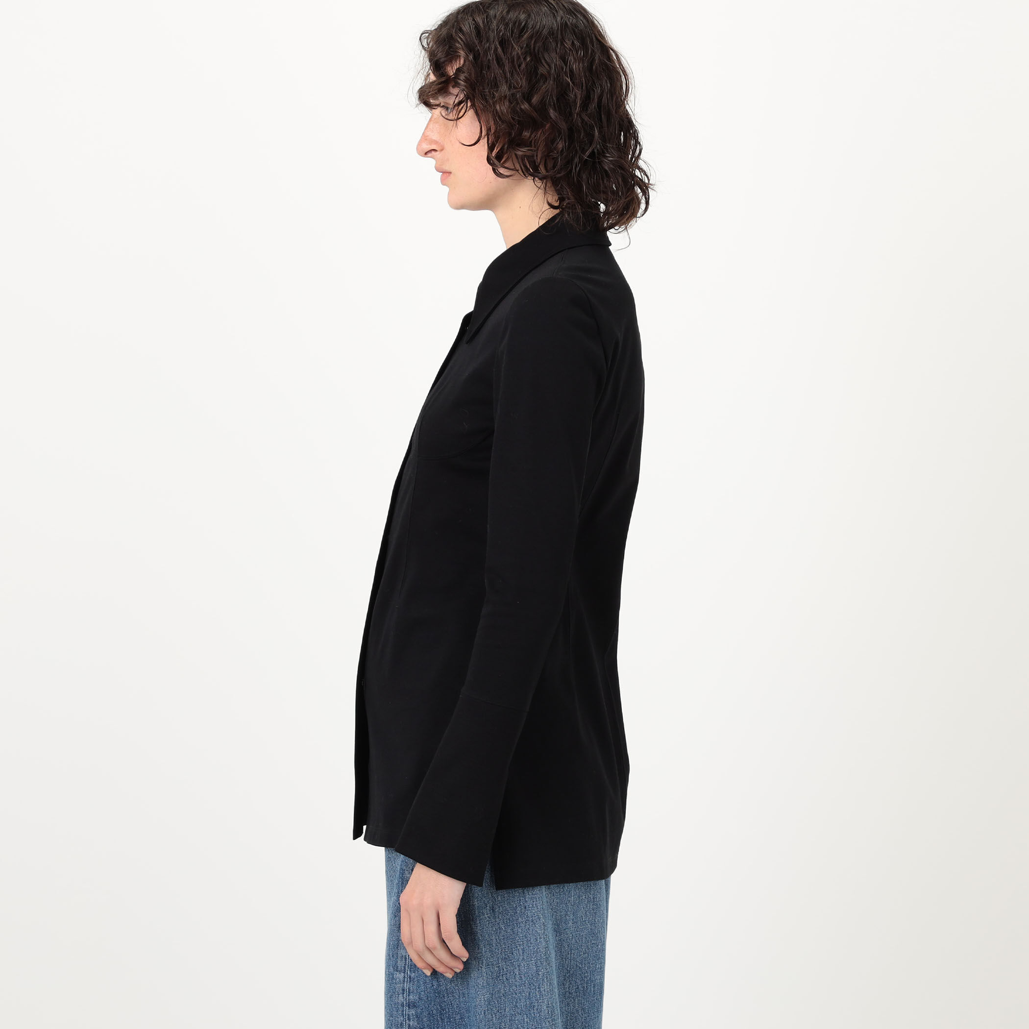 Mame Kurogouchi Cotton Jersey Shirt｜トゥモローランド 公式サイト