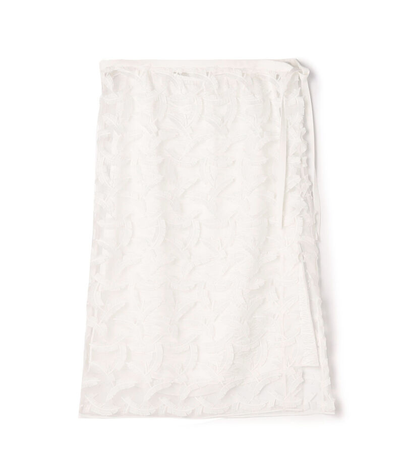 ■WINGチュールエンブロイダリー スカート