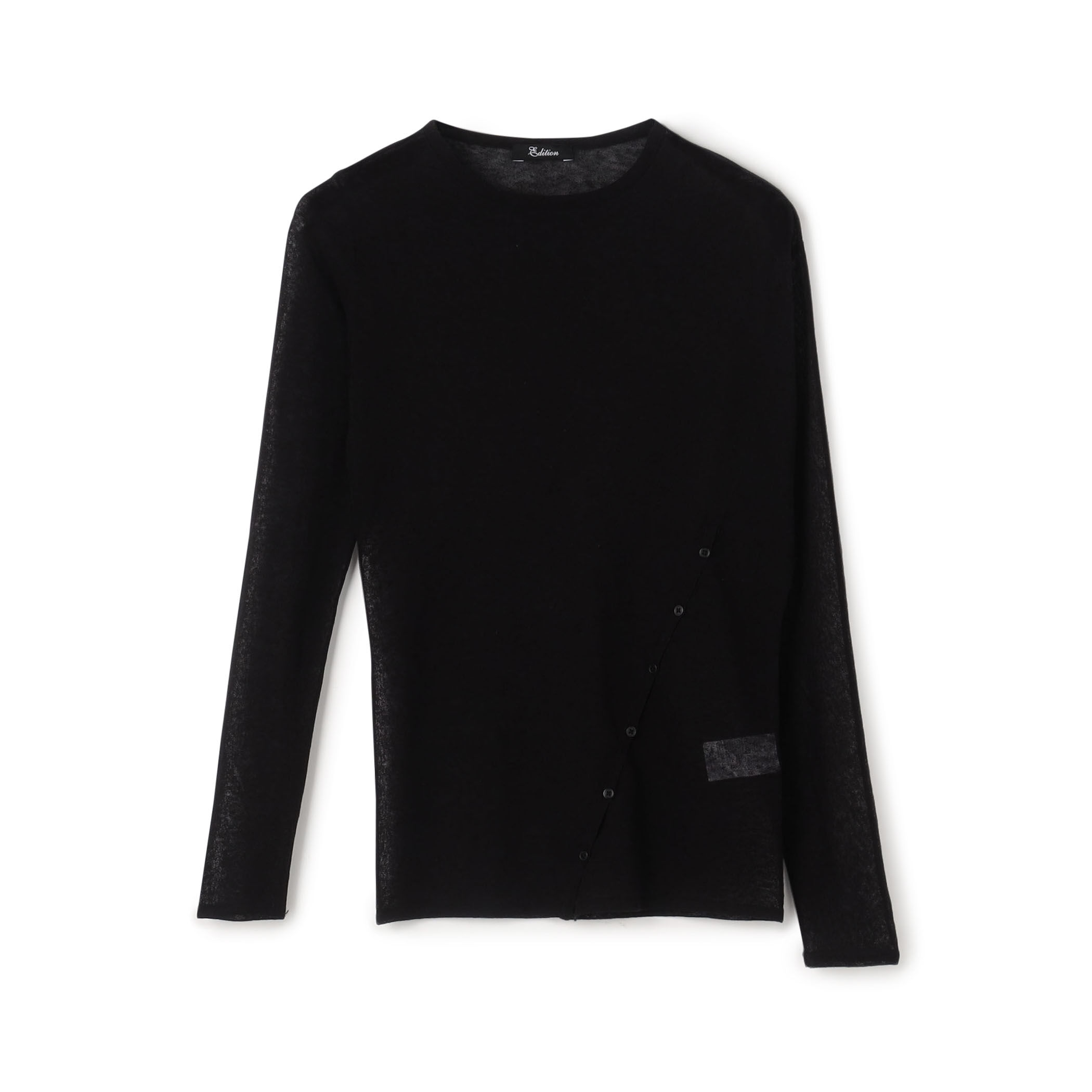 ☆☆☆　シアートップス　黒 ZARA - 新品未使用プチハイネックシアーブラウスシースルー