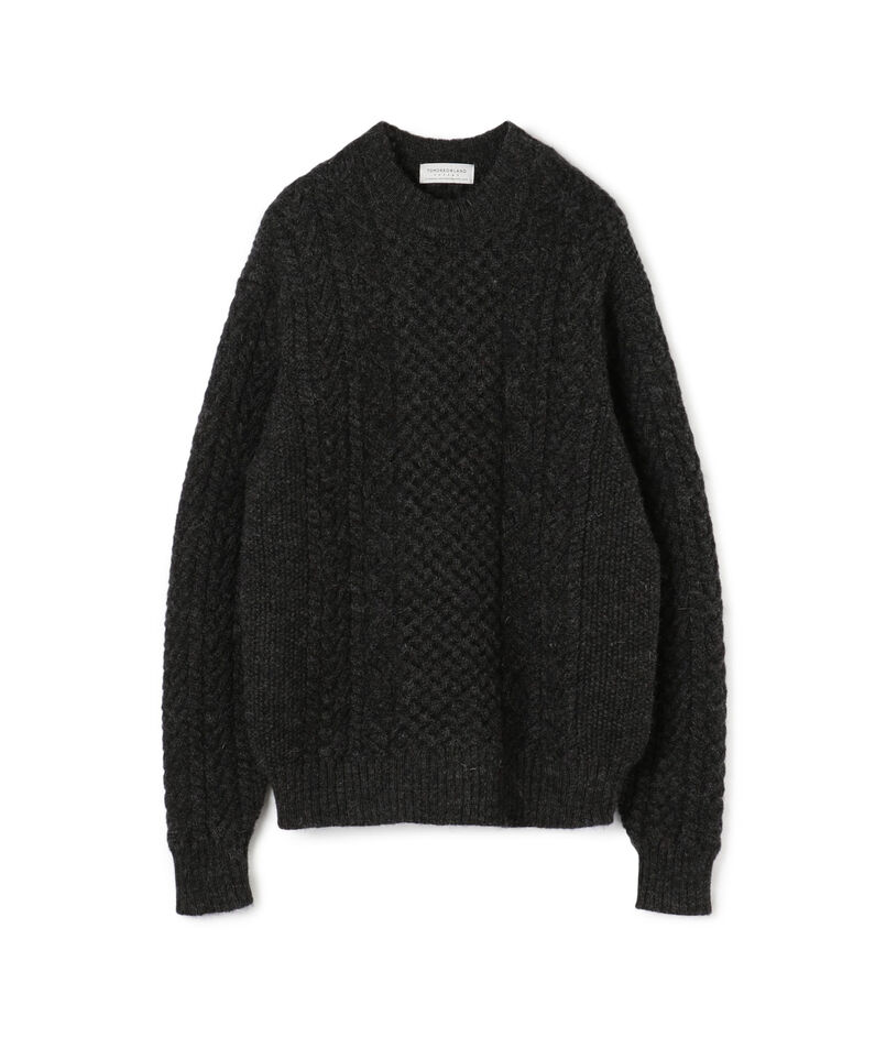 TOMORROWLAND tricot ウール ケーブルニット