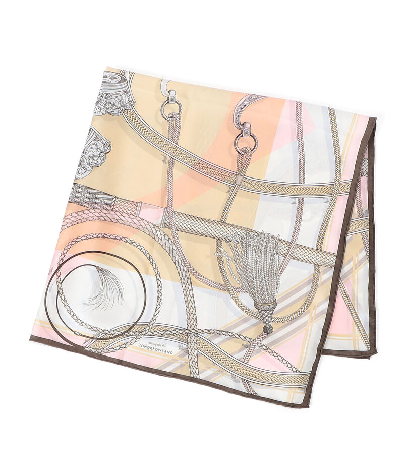 【別注】manipuri  CLASSIC BELT シルクスカーフ