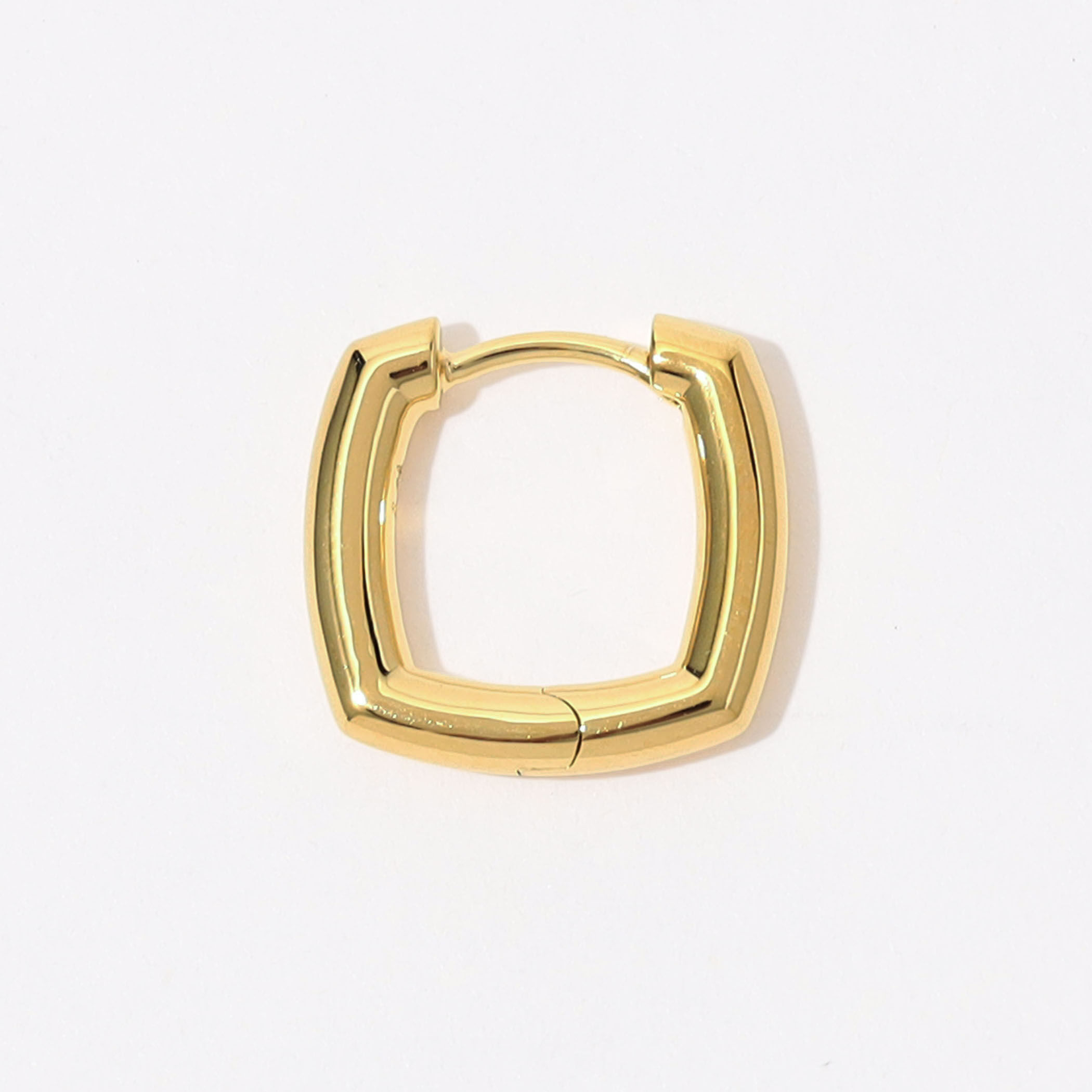TOM WOOD Frame Hoops Small Gold フープピアス｜トゥモローランド