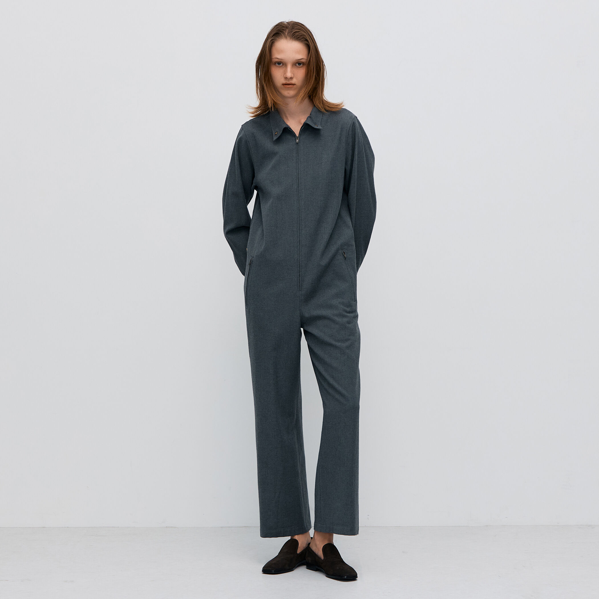 ウールコットンフランネル オールインワン｜トゥモローランド