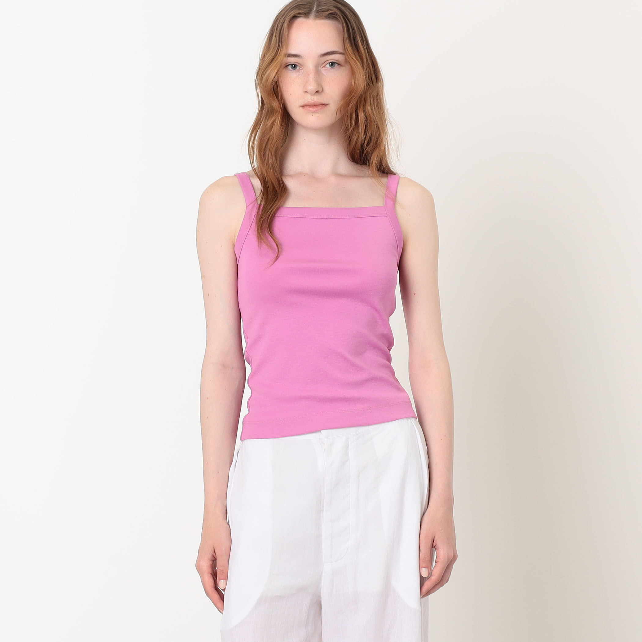 フローレフローレ S ロンハーマン ピンク タンクトップ FLORE FLORE FLORE FLORE MAY CAMI キャミソール｜トゥモローランド 公式サイト