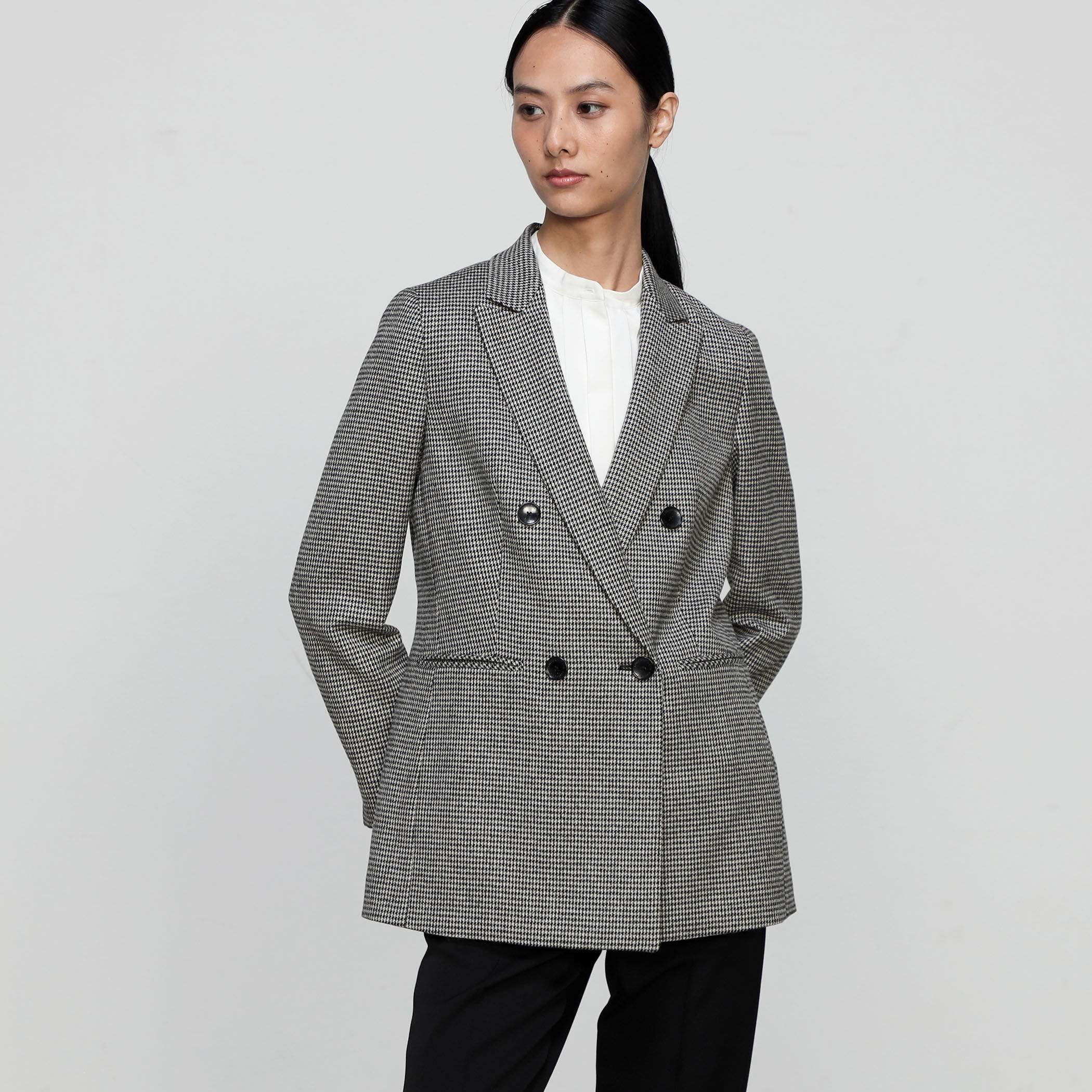 シックシェファード ダブルブレストジャケット