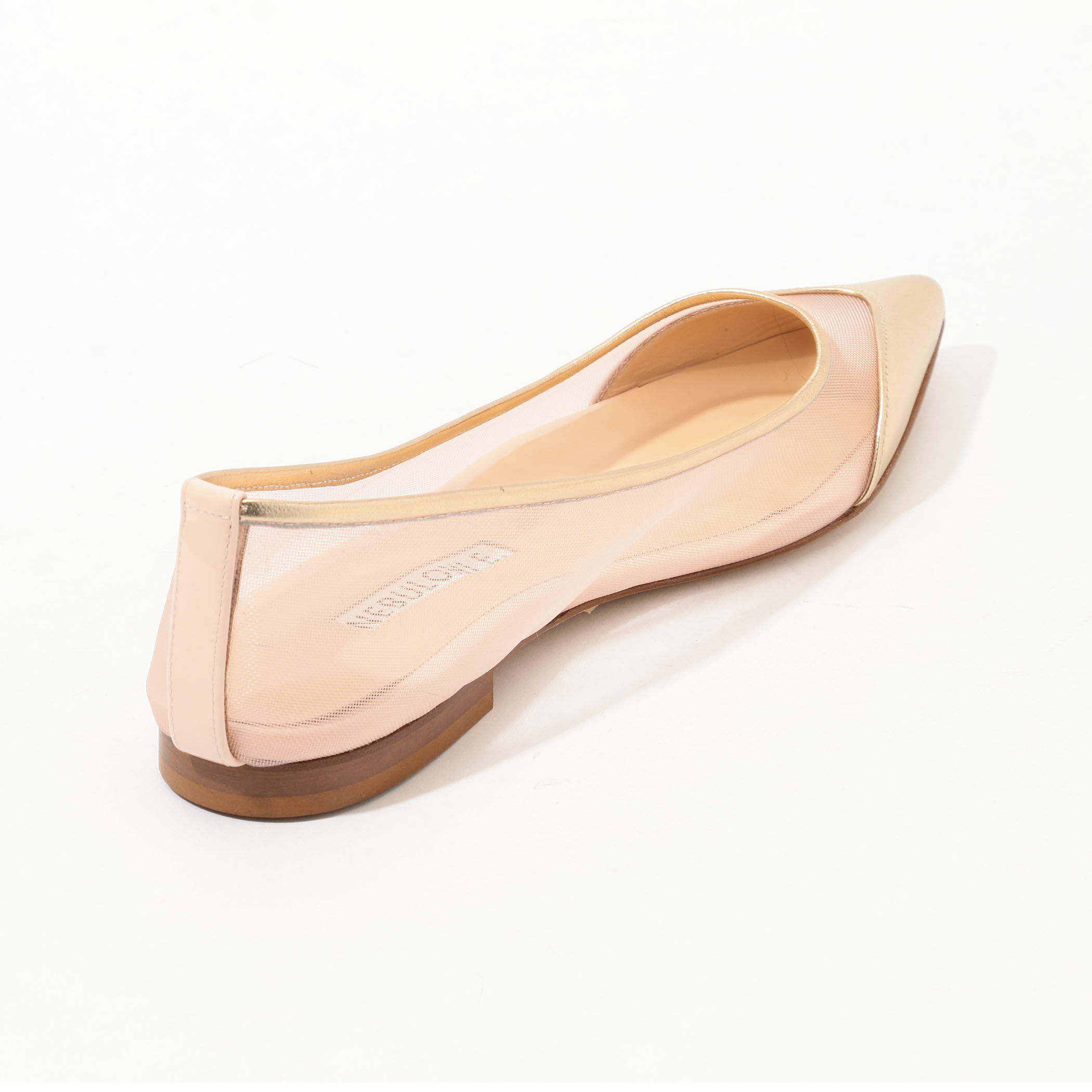 NEBULONIE E. MESH TULLE フラットパンプス　白　36.5 NEBULONI E. MESH TULLE フラットパンプス｜トゥモローランド