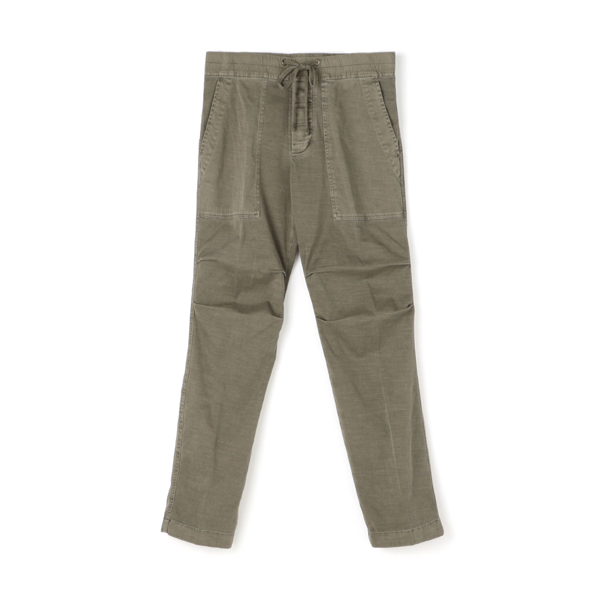 ☆JAMES PERSE ジェームスパース コットンスラブ パンツ カーキ S