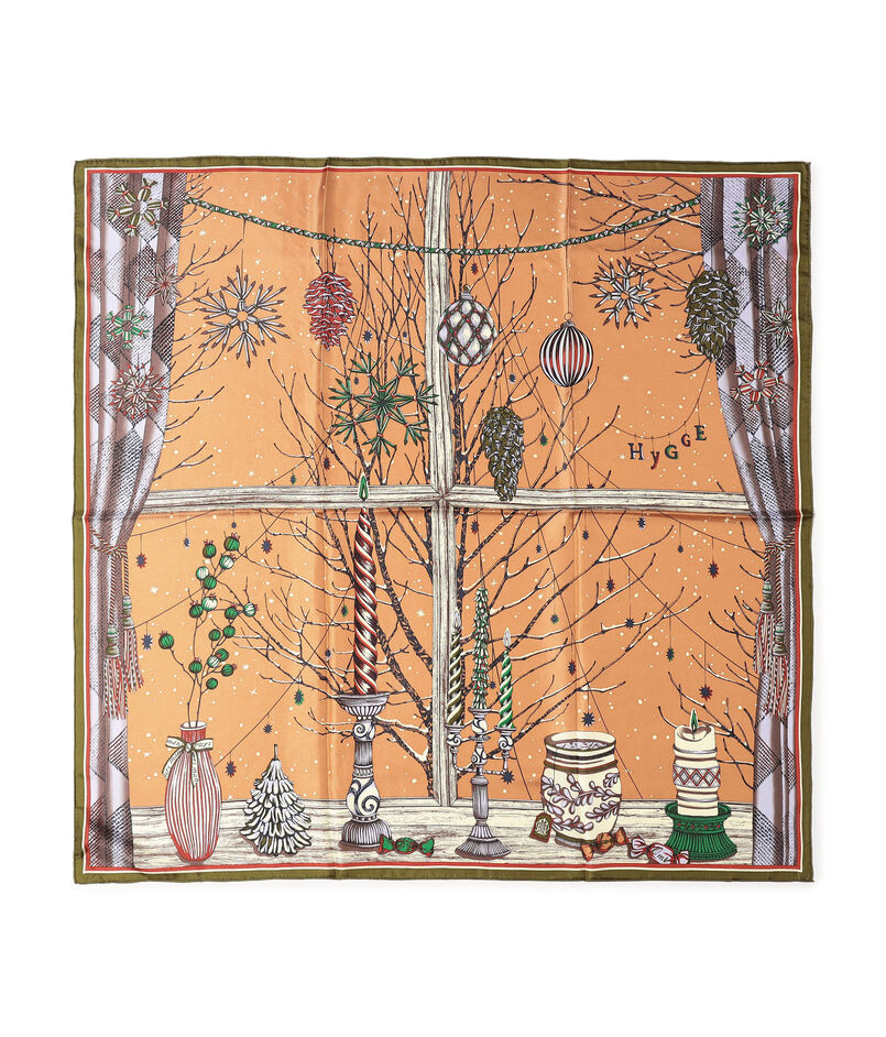 manipuri WINDOW VIEW シルクスカーフ