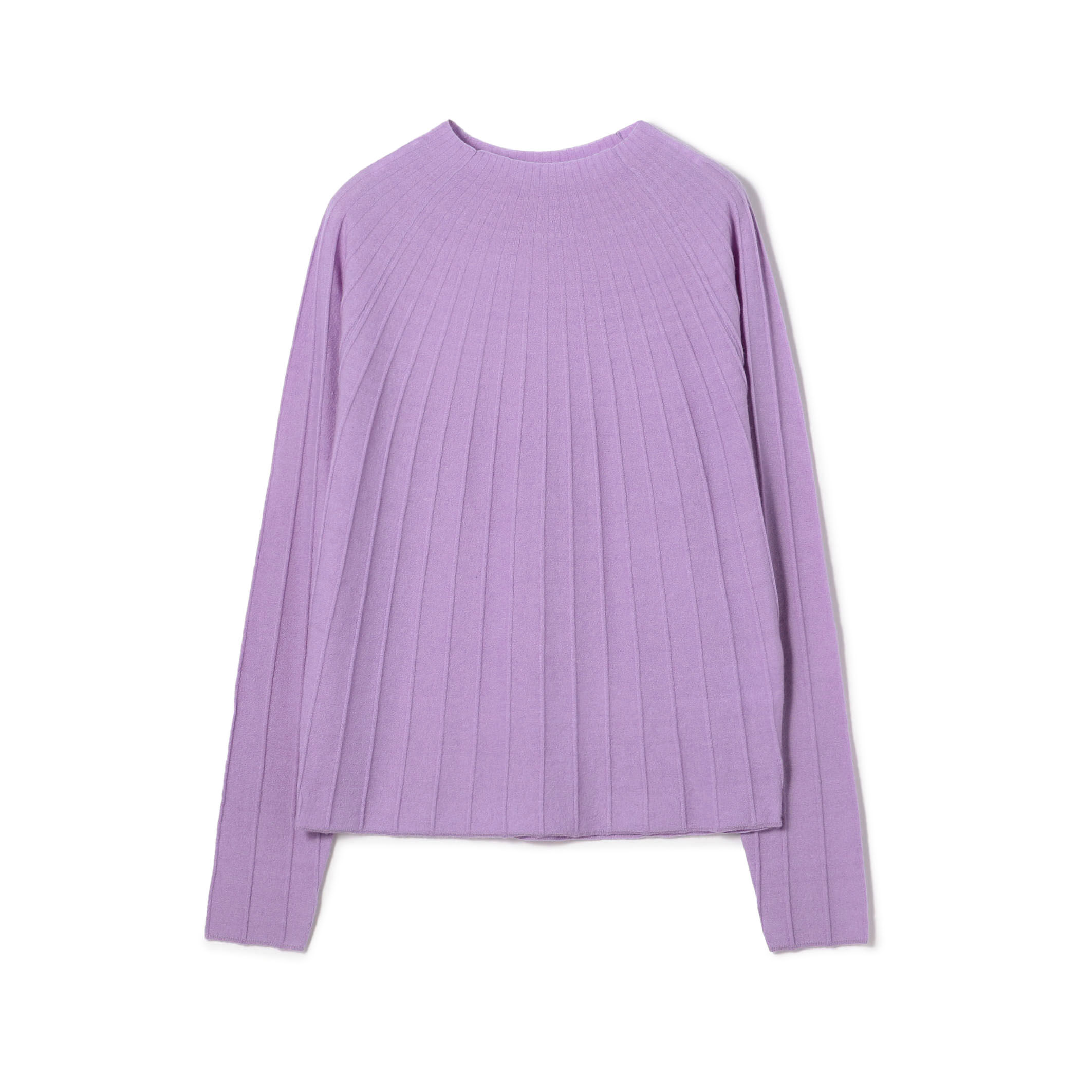 ストレッチカシミヤ ソフトビルドネックプルオーバー