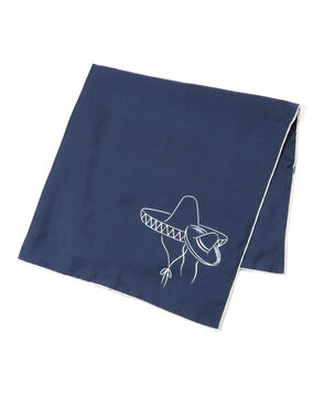 sense the pebble Lovers シルクスカーフ