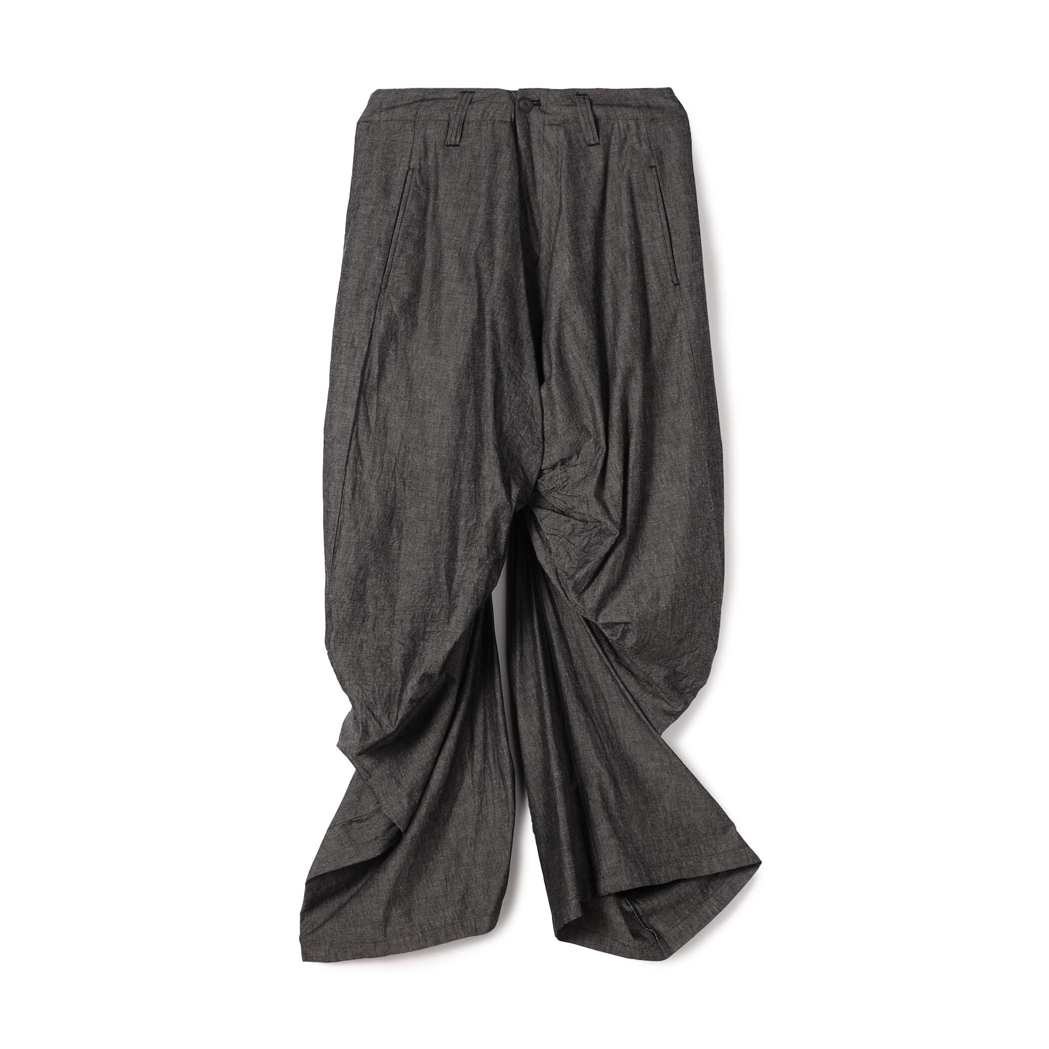 FUMITO GANRYU Draped chambray pants｜トゥモローランド 公式通販