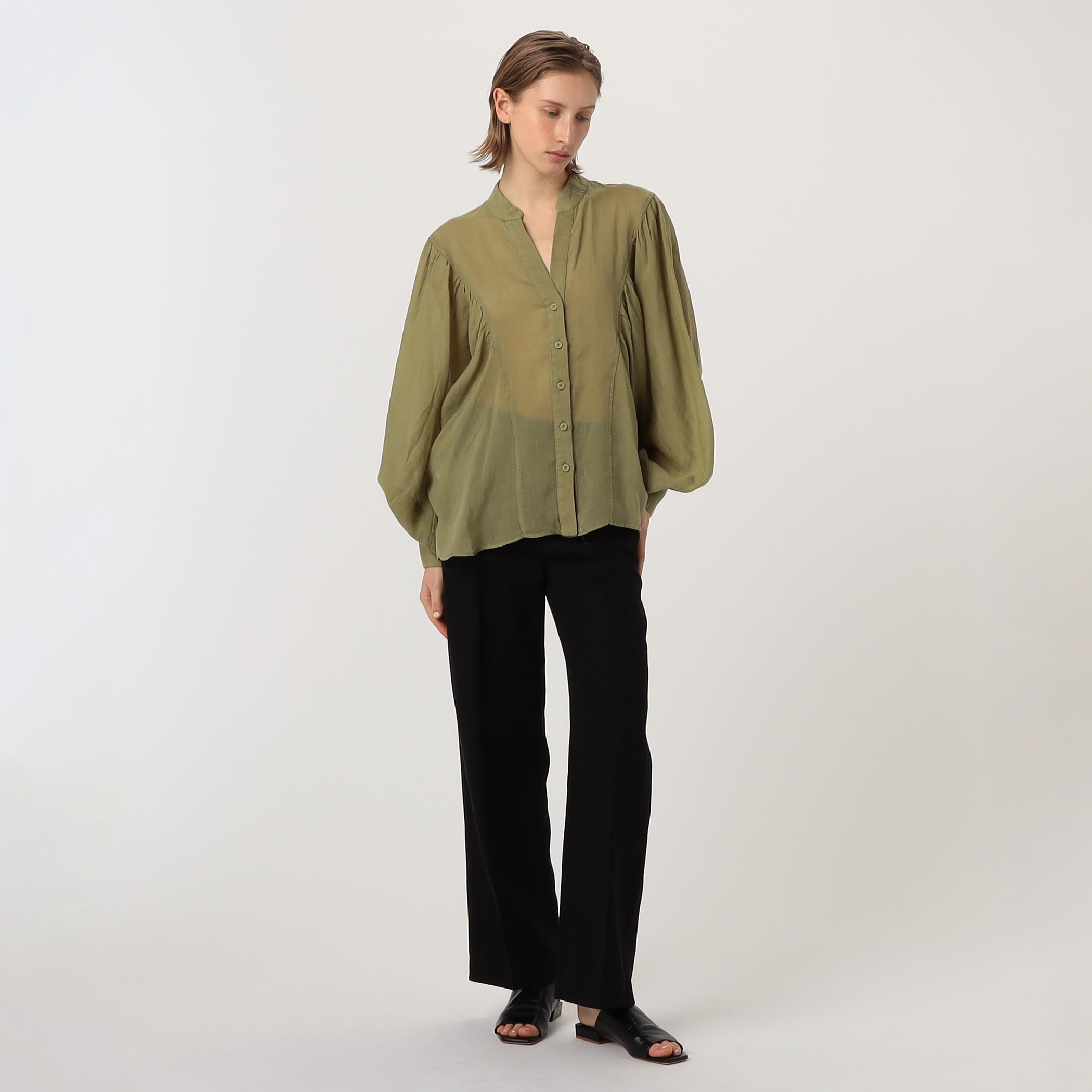 Devotion TWINS ELPIS ボリュームスリーブシャツ｜トゥモローランド