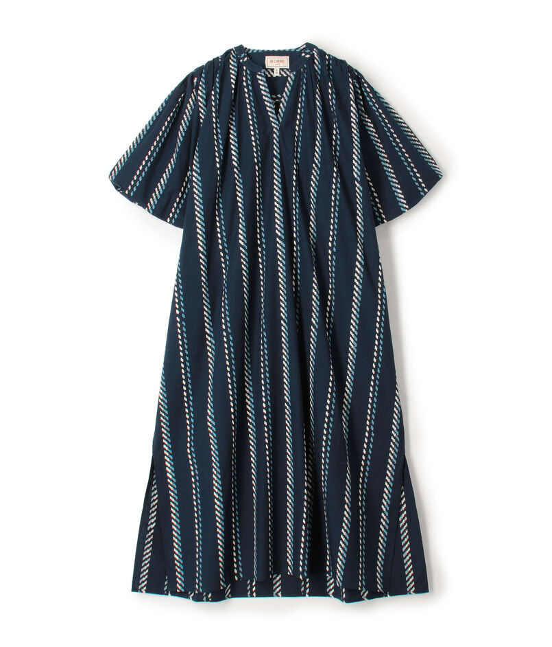 IKORRE BLOCK PRINT DRESS