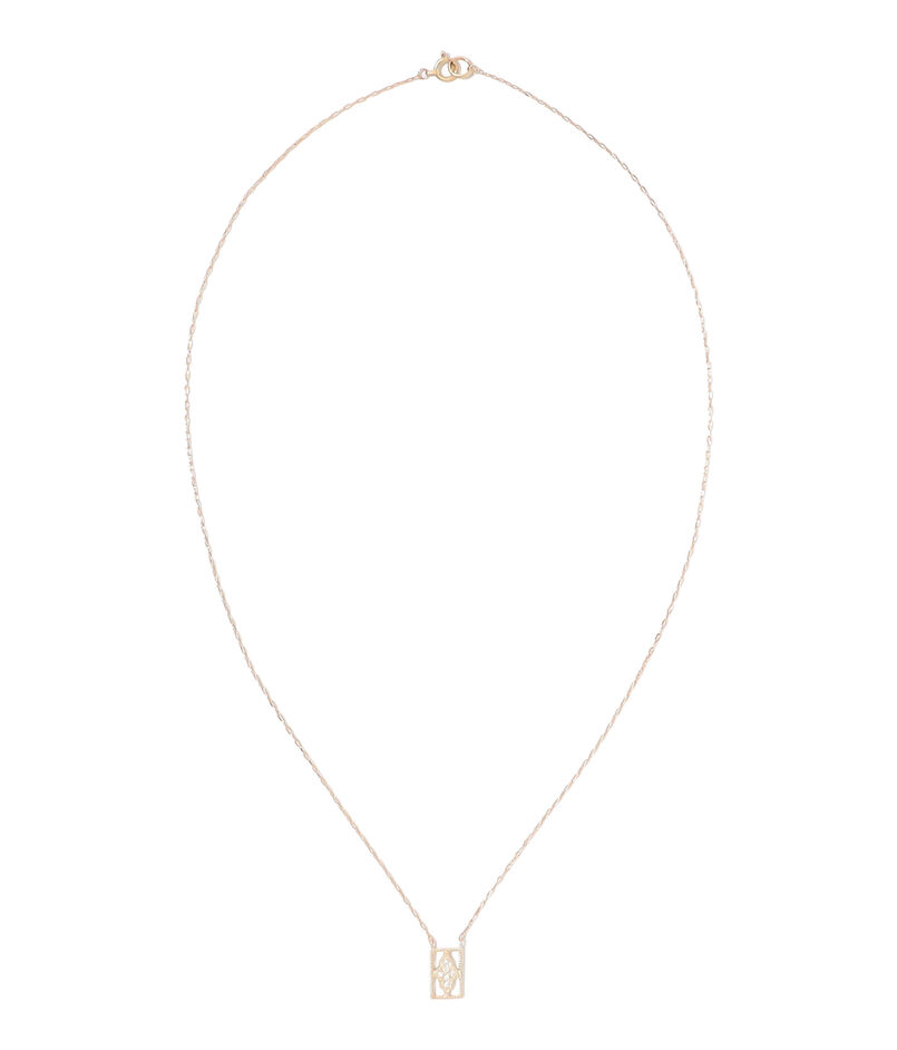 【別注】hum Square Lace ネックレス