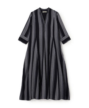 ne Quittez pas Cotton Voile Stripe ワンピース