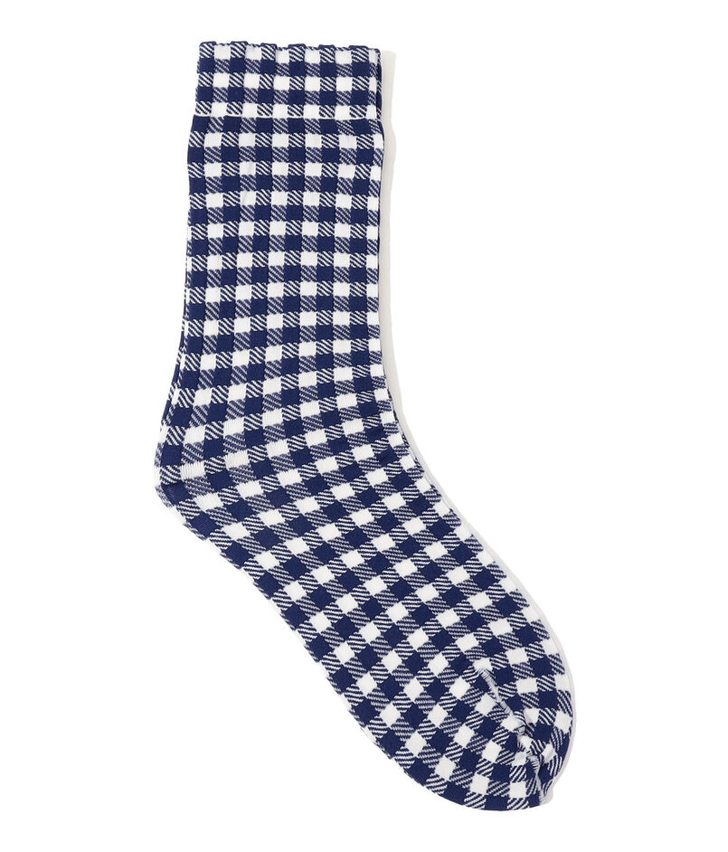 edition pourell ギンガムチェック ソックス