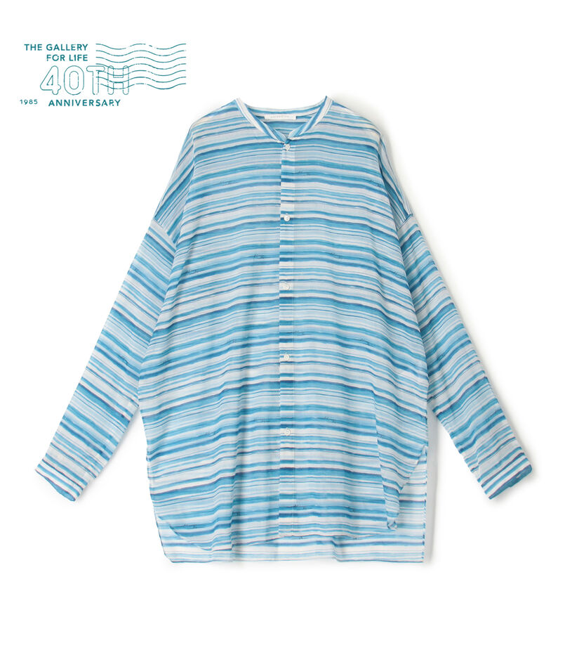 Sea Waves Drawing Shirts