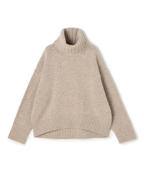 ファインウール タートルネックプルオーバー