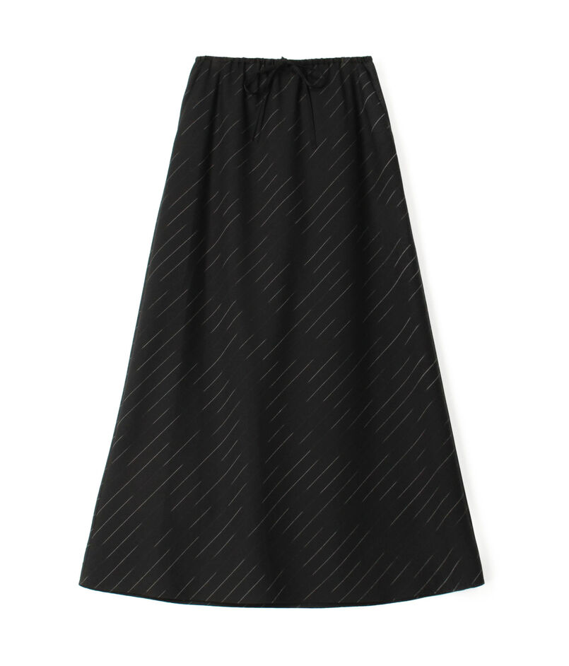 KASURIストライプ ロングスカート