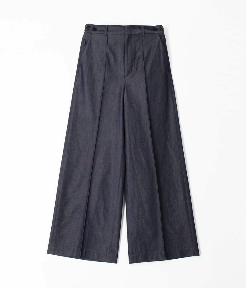 CABaN コットン ライトデニムワイドパンツ｜トゥモローランド 公式通販 