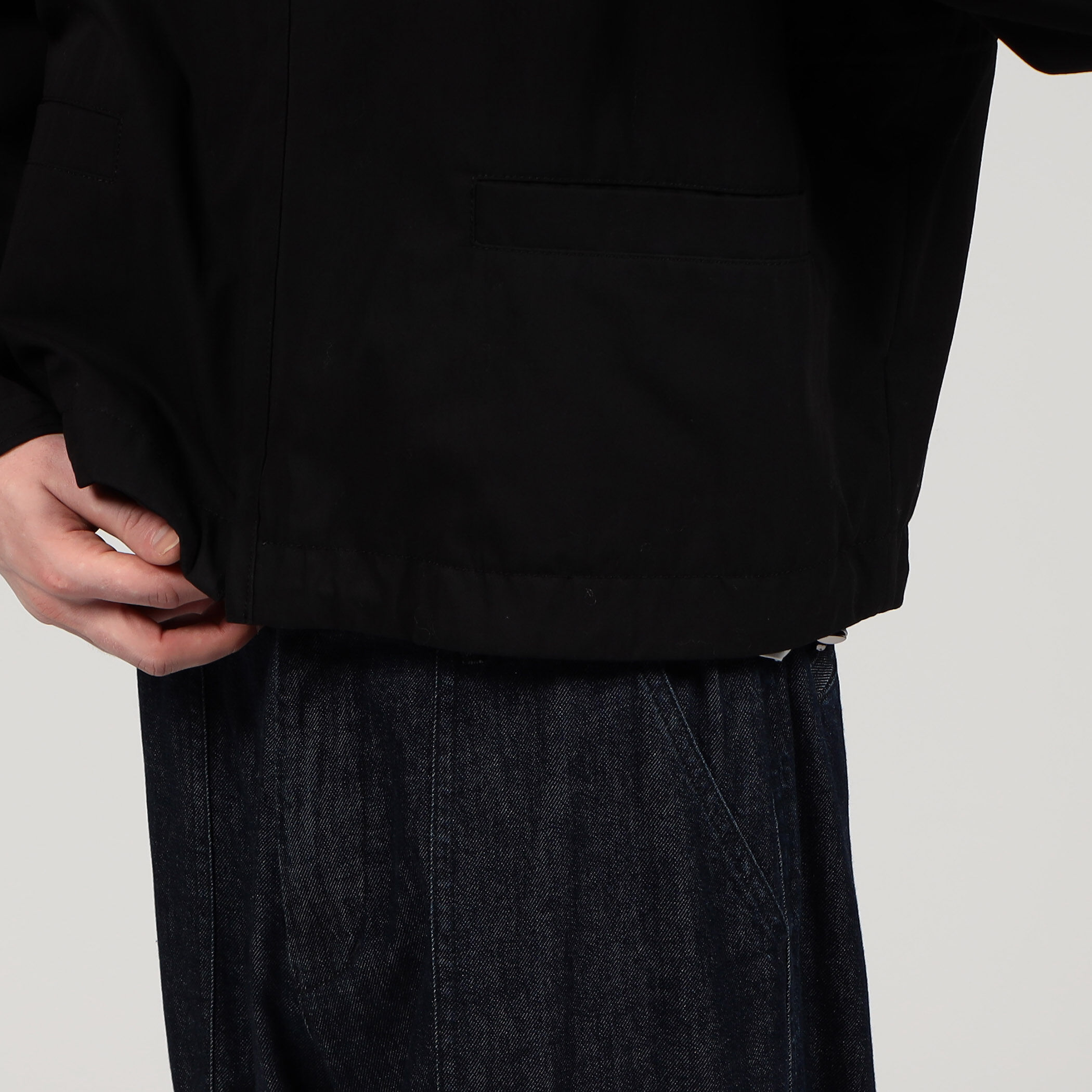 □コットンナイロン ジップアップブルゾン｜トゥモローランド 公式通販