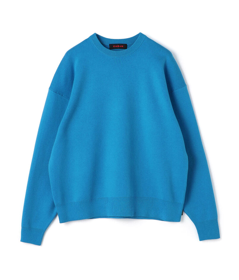 CABaN コットンカシミヤ クルーネックプルオーバー