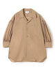 HYKE T/W VOILE BALLOON SLEEVE BLOUSE