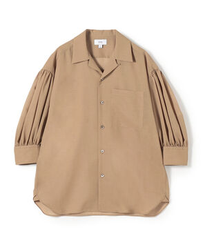 HYKE T/W VOILE BALLOON SLEEVE BLOUSE