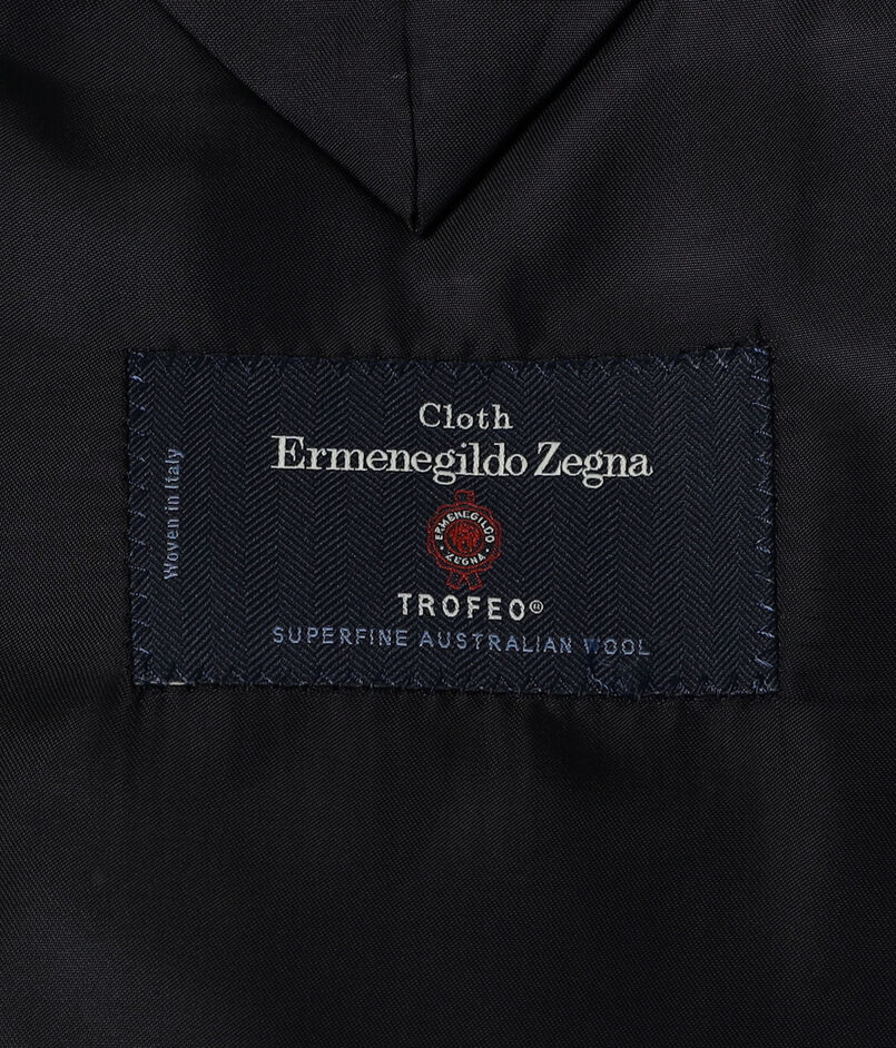 ウール シングルブレステッド 2Bスーツ TROFEO E.Zegna 