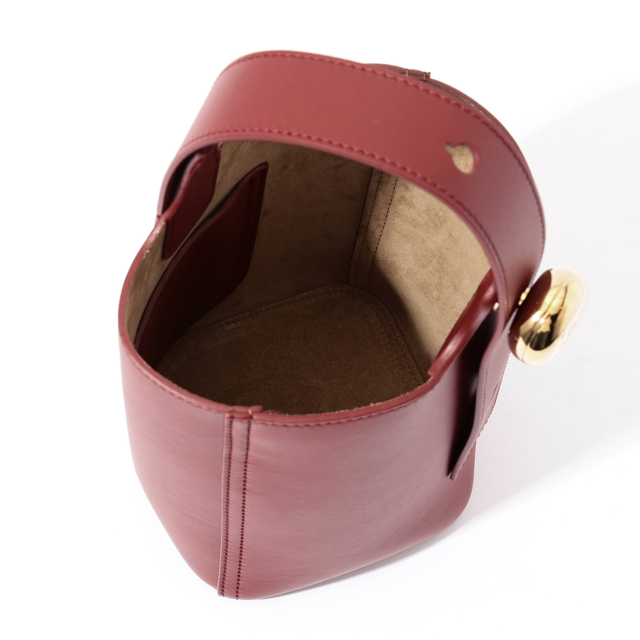 公式在庫なし！！【LOEWE】小さな赤いペブルバケットバッグ ペブル バケットバッグ ミニ（スムースカーフ） ブルー - LOEWE