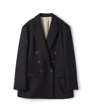 ウールメルトン ジャケットコート
