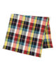 TOMORROWLAND コットンリネン チェックハンカチ