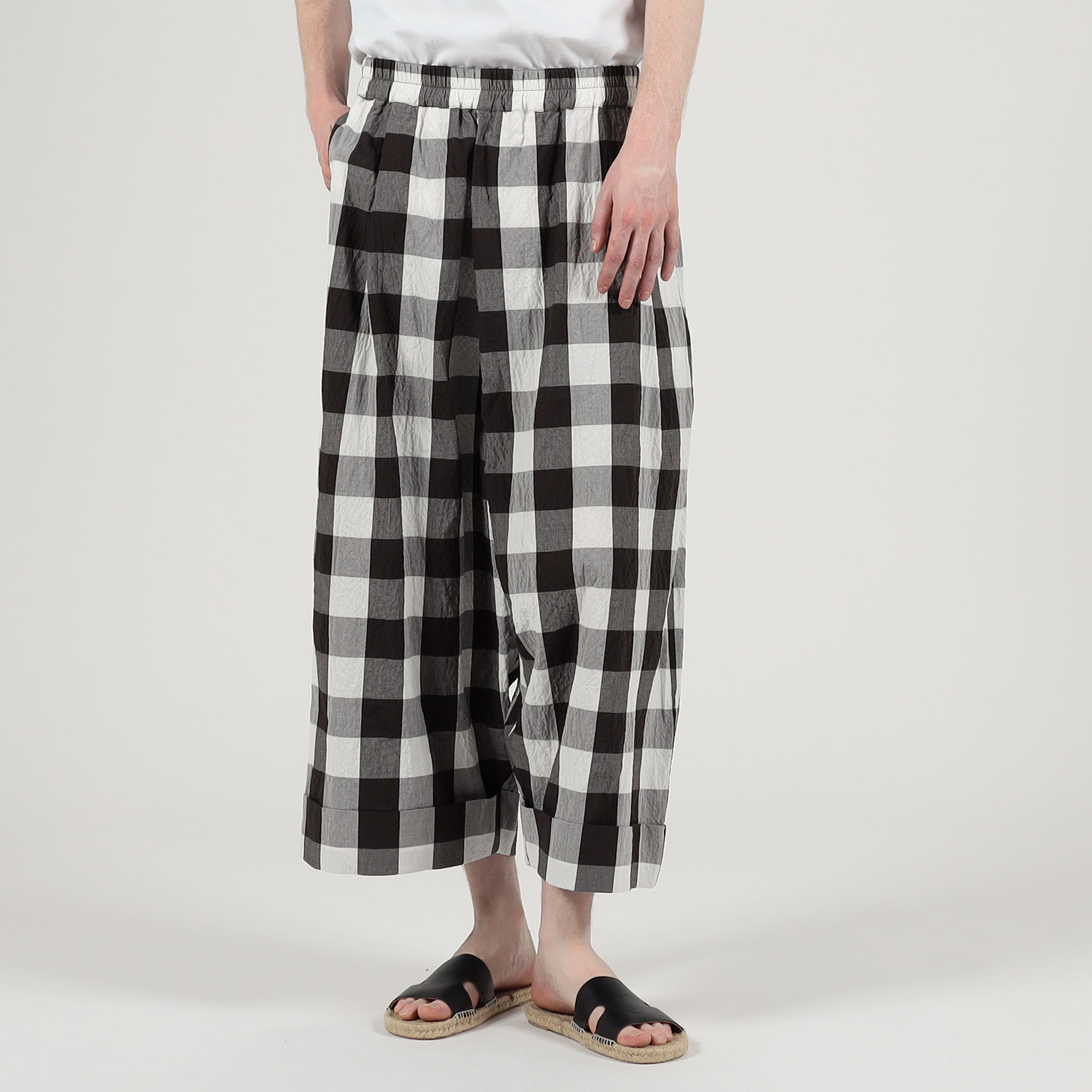 特別価格 toogood THE BAKER TROUSERS TABLE CLOTH ギンガムチェック パンツ