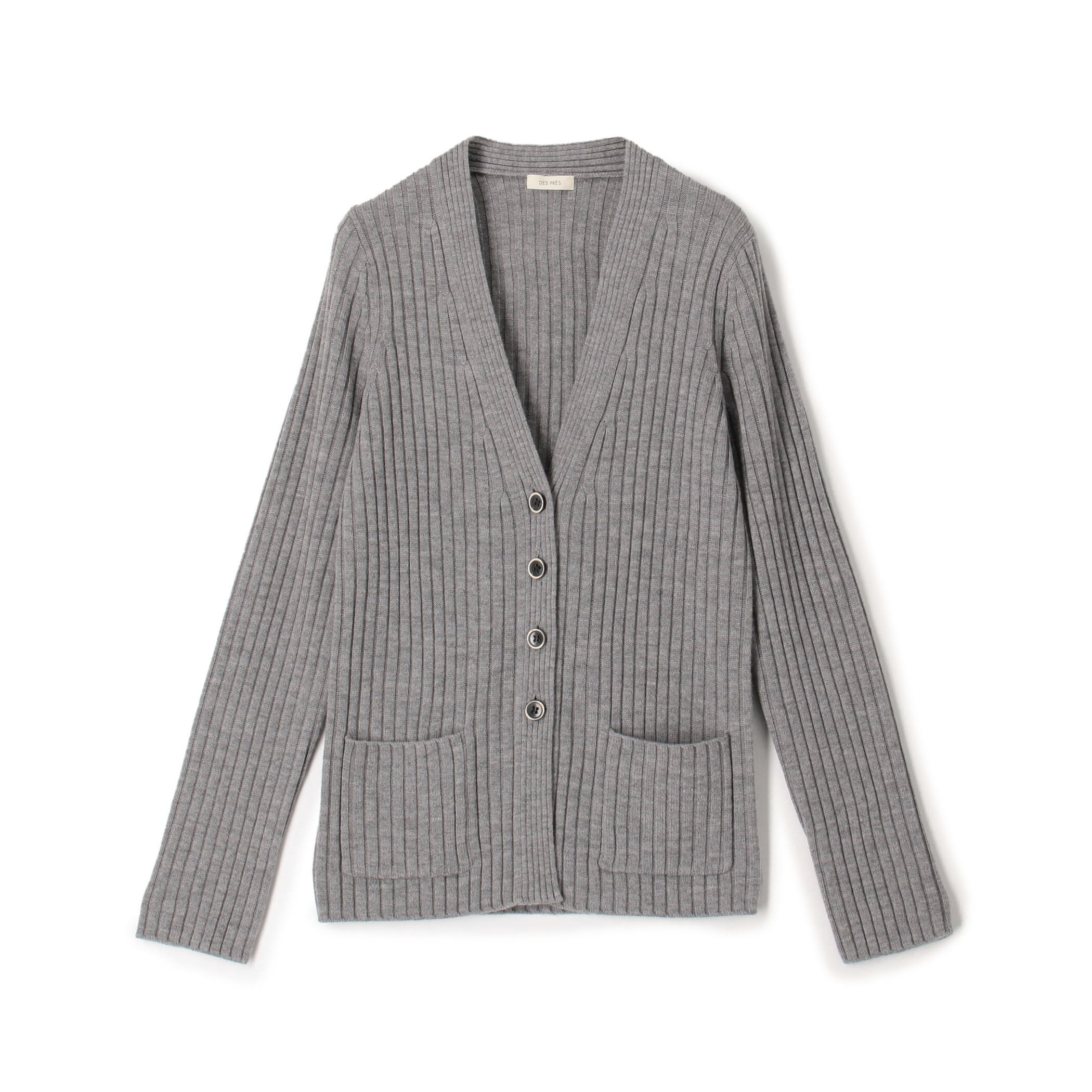 トゥモローランド　ウールカーディガン アンデスウール ボタンレスカーディガン | TOMORROWLAND (Men