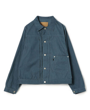 ライトコーデュロイ プリーテッドジャケット