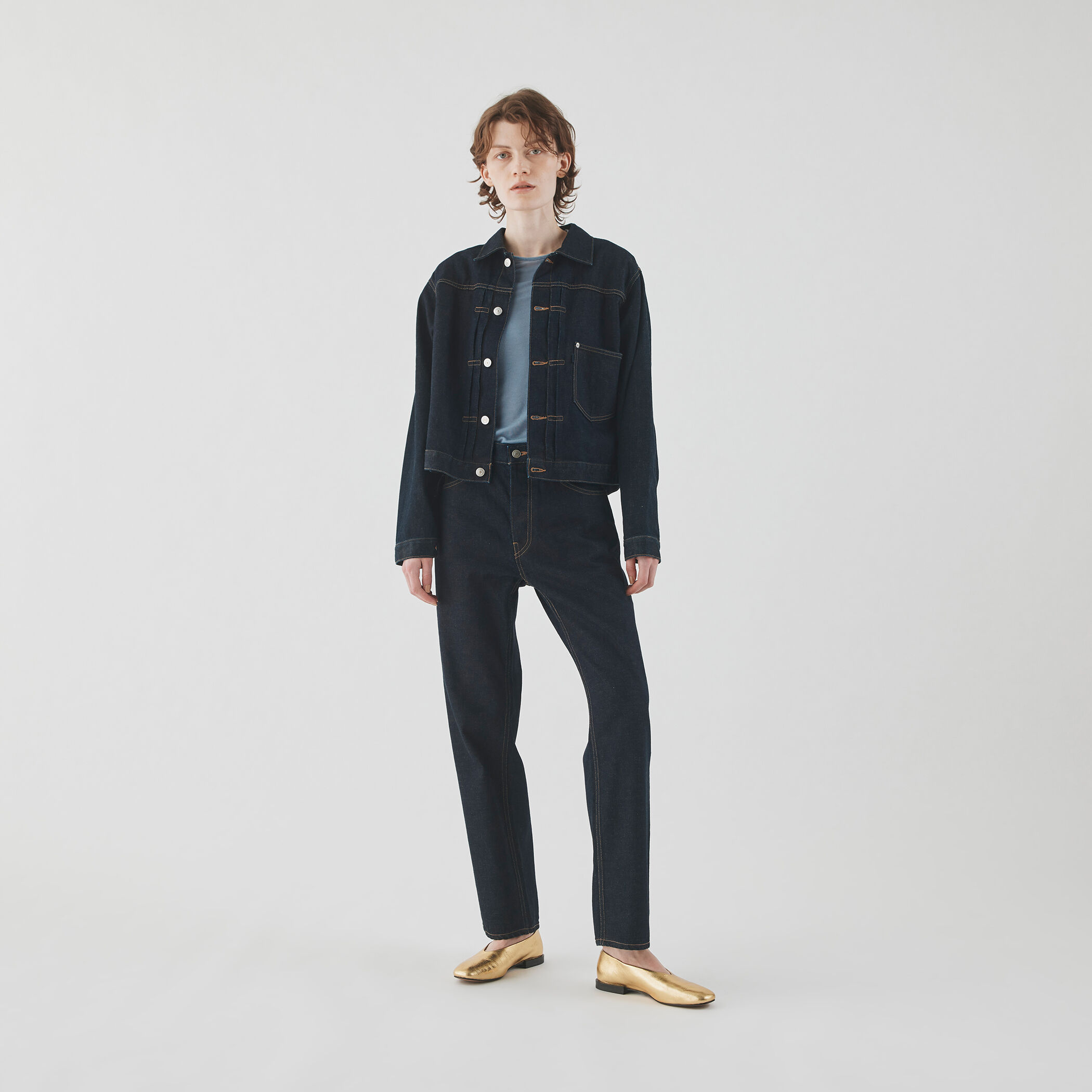 リユースシーアイランドコットン デニムジャケット