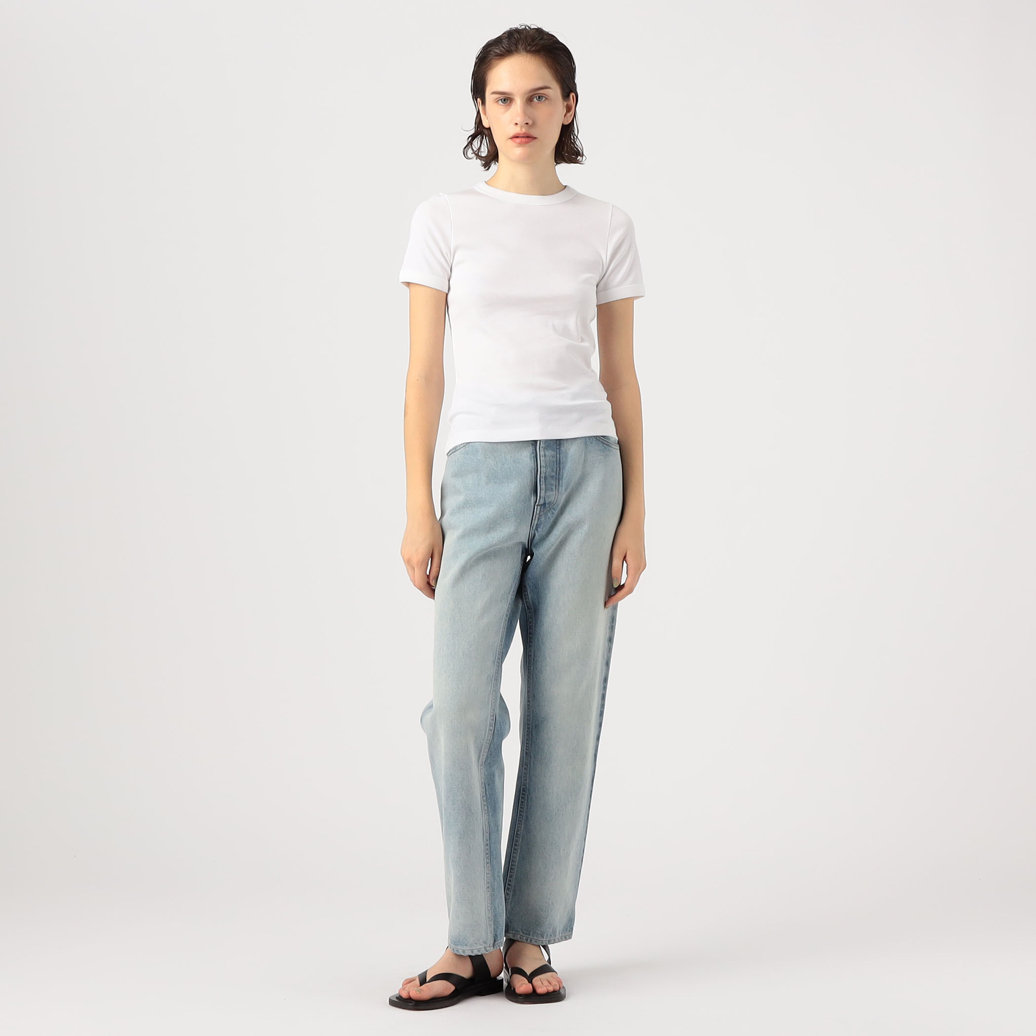 FLORE FLORE / コットン ハーフスリーブ Tシャツ International Gallery BEAMS（インターナショナルギャラリー