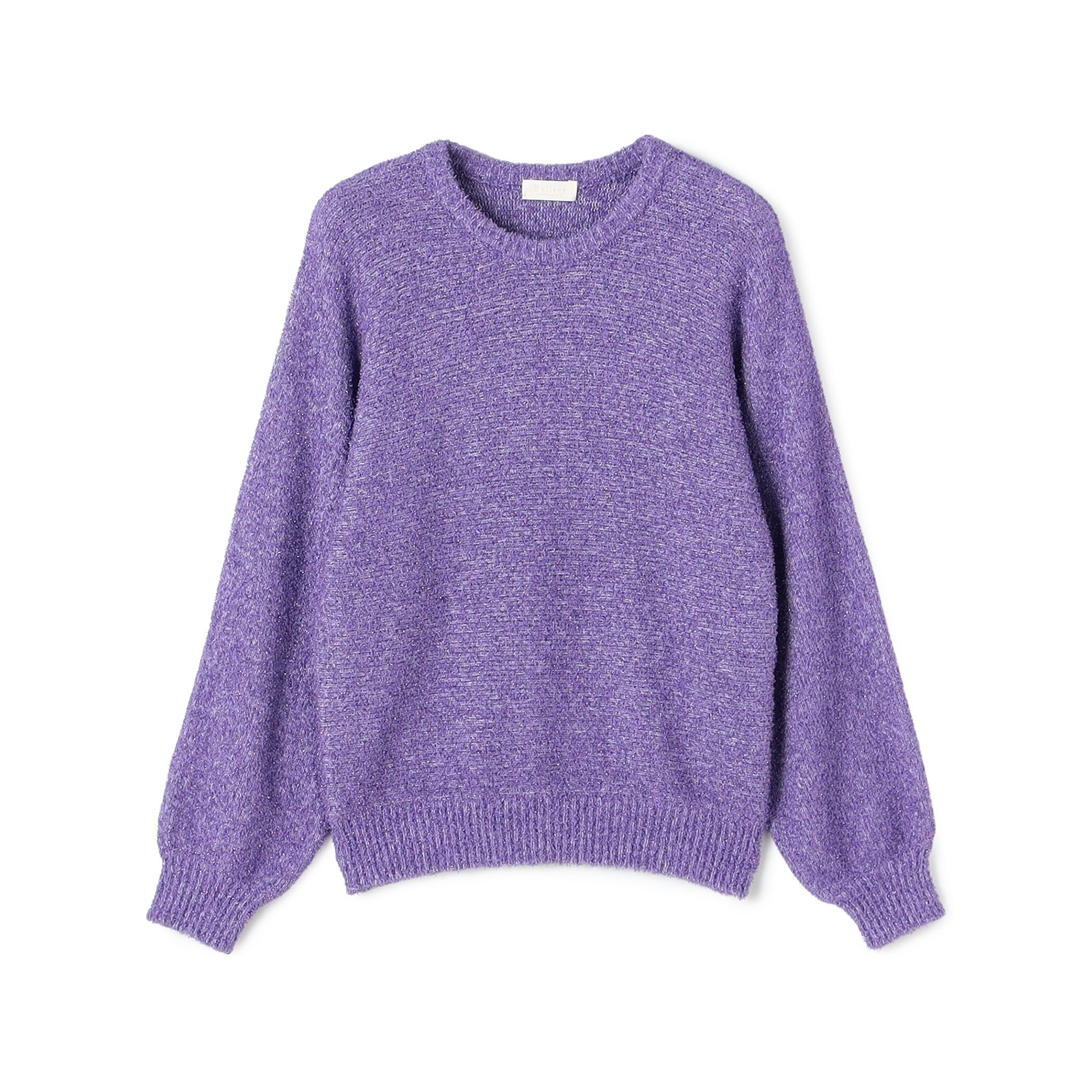 メタリックブークレー クルーネックプルオーバー｜トゥモローランド