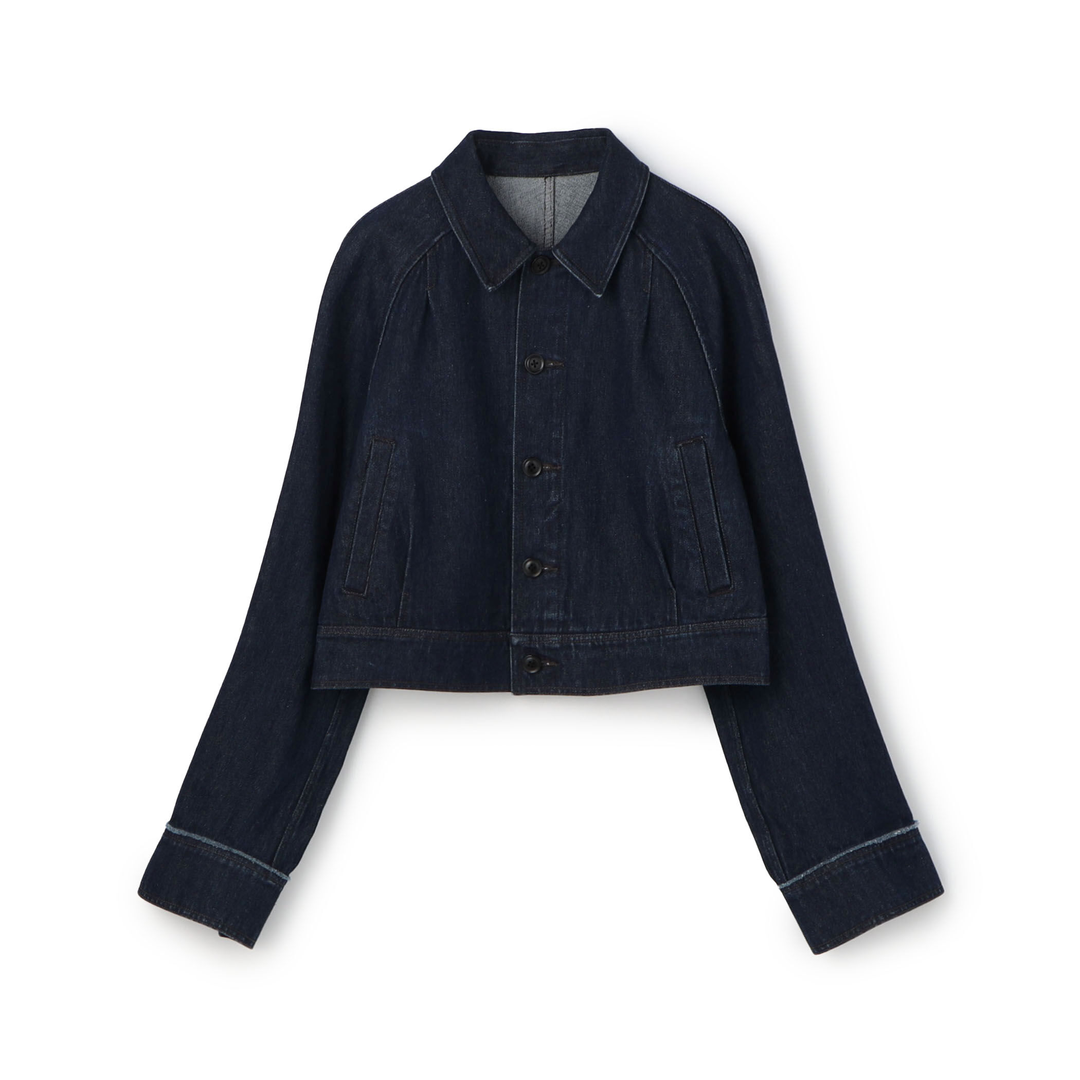 ハードツイストデニム ショートジャケット｜トゥモローランド 公式通販