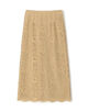 フラワーコードレース ペンシルタイトスカート