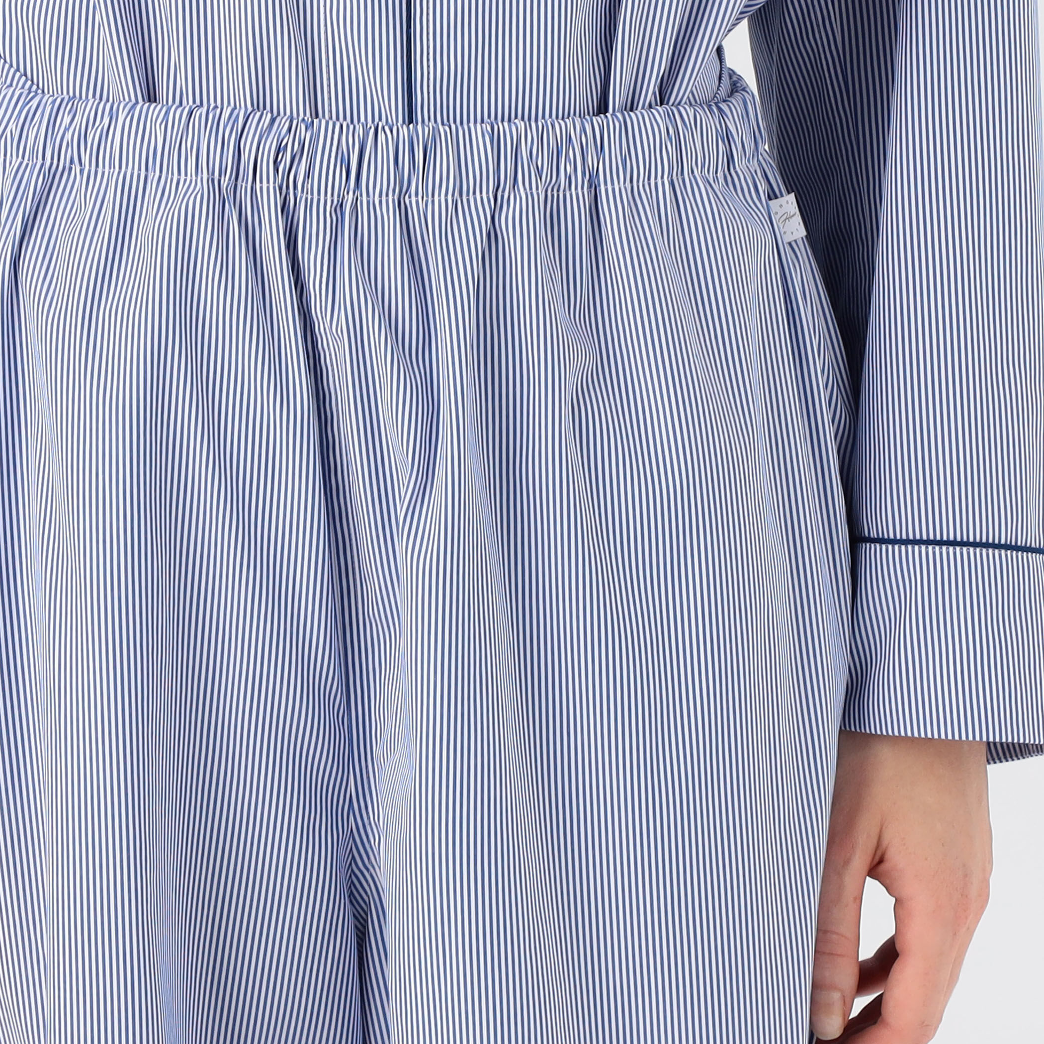 コットンブロードストライプ パジャマ（ウィメンズ