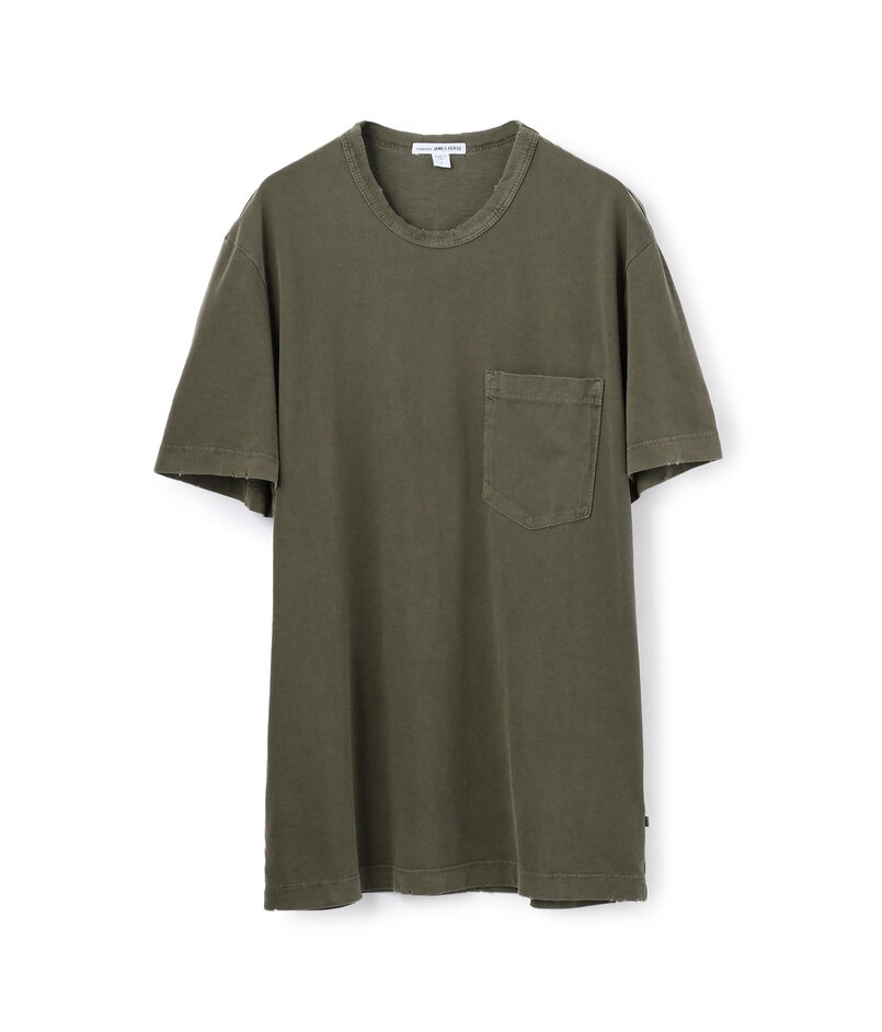 コットン ポケット付きTシャツ MSX3349G