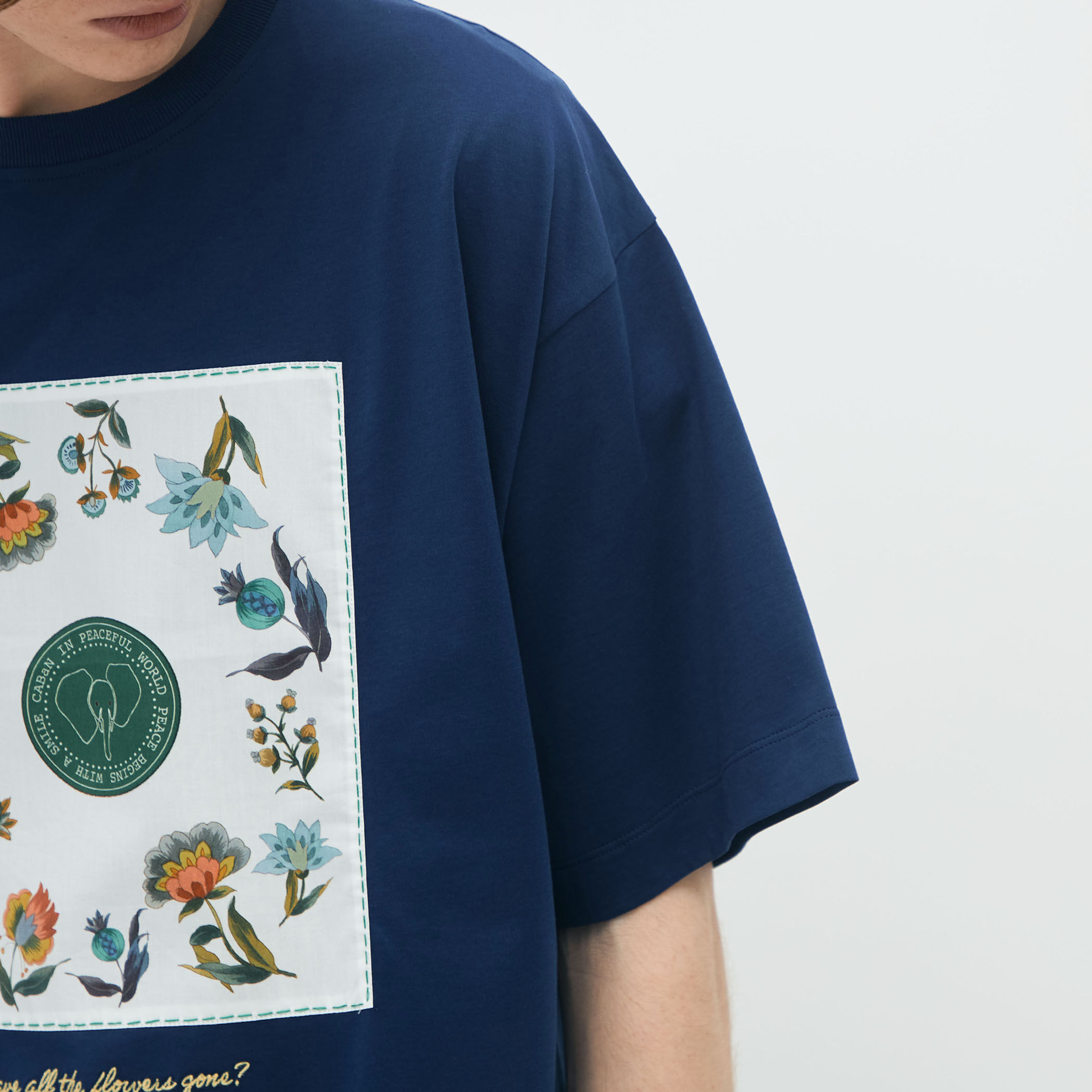 Paula's Ibiza フローラル コットンTシャツ LOEWE☆関税込☆Paula's Ibiza プリントコットン 半袖Tシャツ