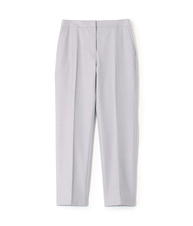 フランネルウールストレッチ シガレットパンツ