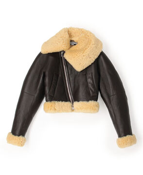 JACQUEMUS LE BLOUSON AVIATORE ムートンジャケット